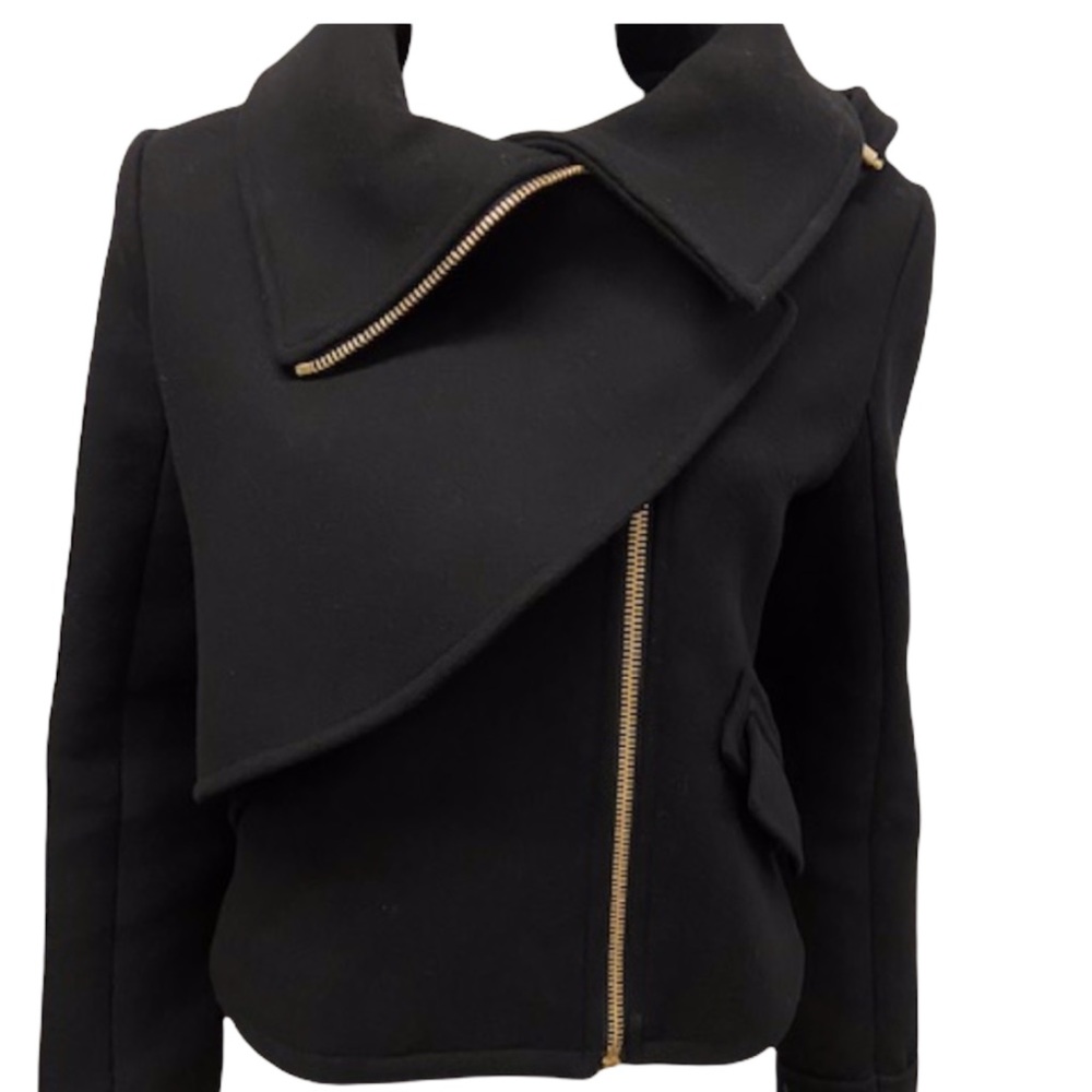Alexandre Vauthier Black Wool Jacket